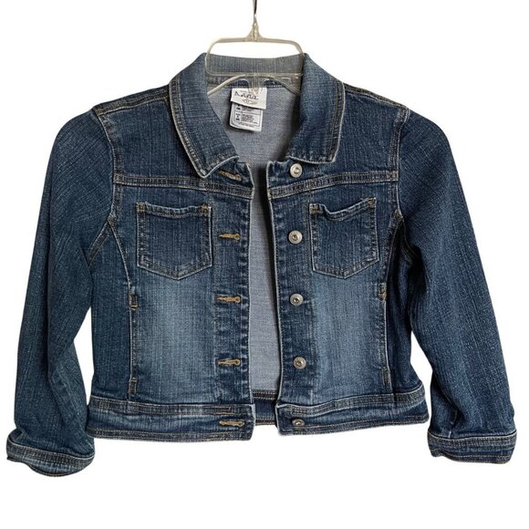 Authentic Disney Princess Denim Jacket Size 5/6 - Picture 2 of 6